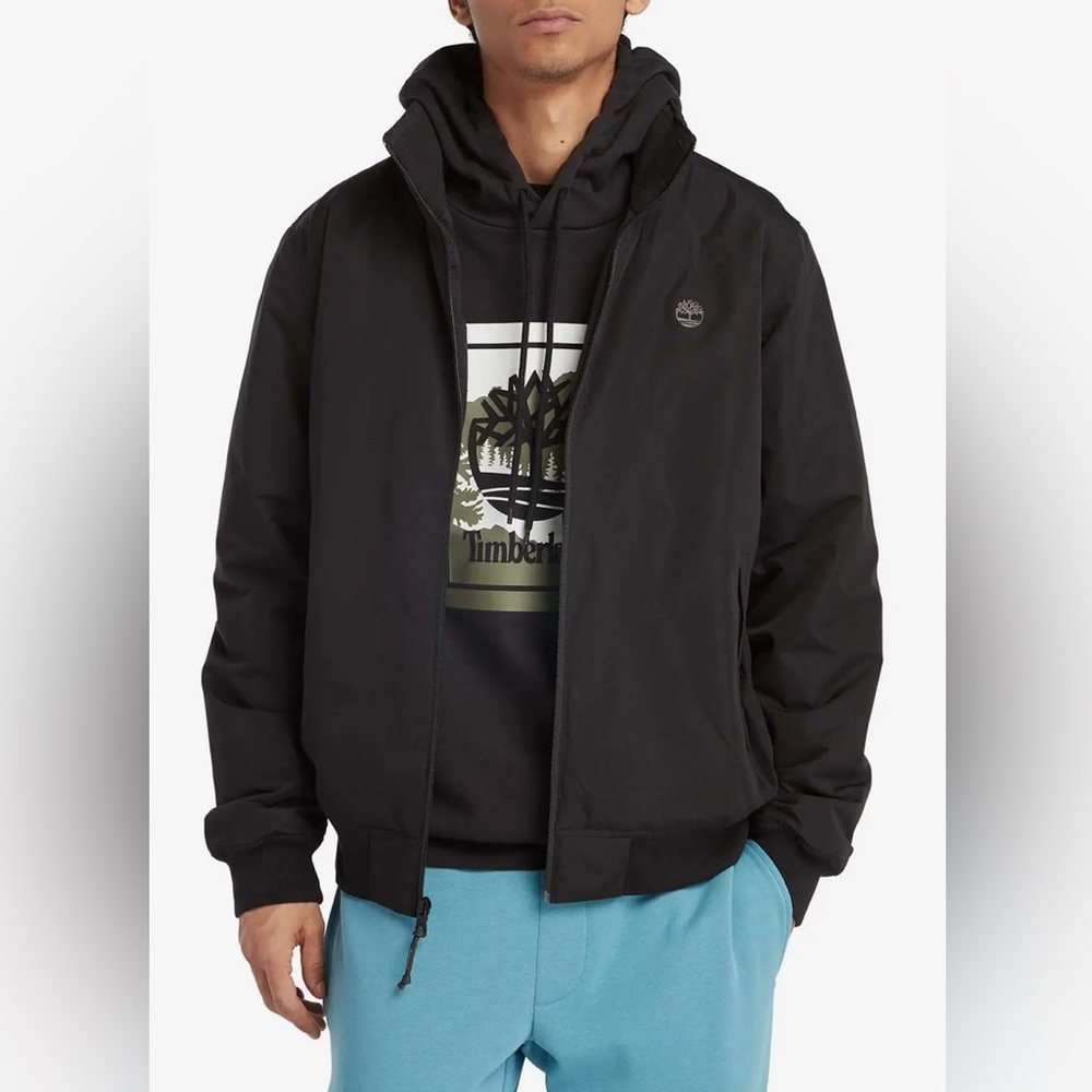 Timberland Sailor Bomber Slim Fit Hooded‎ Jacket Black
